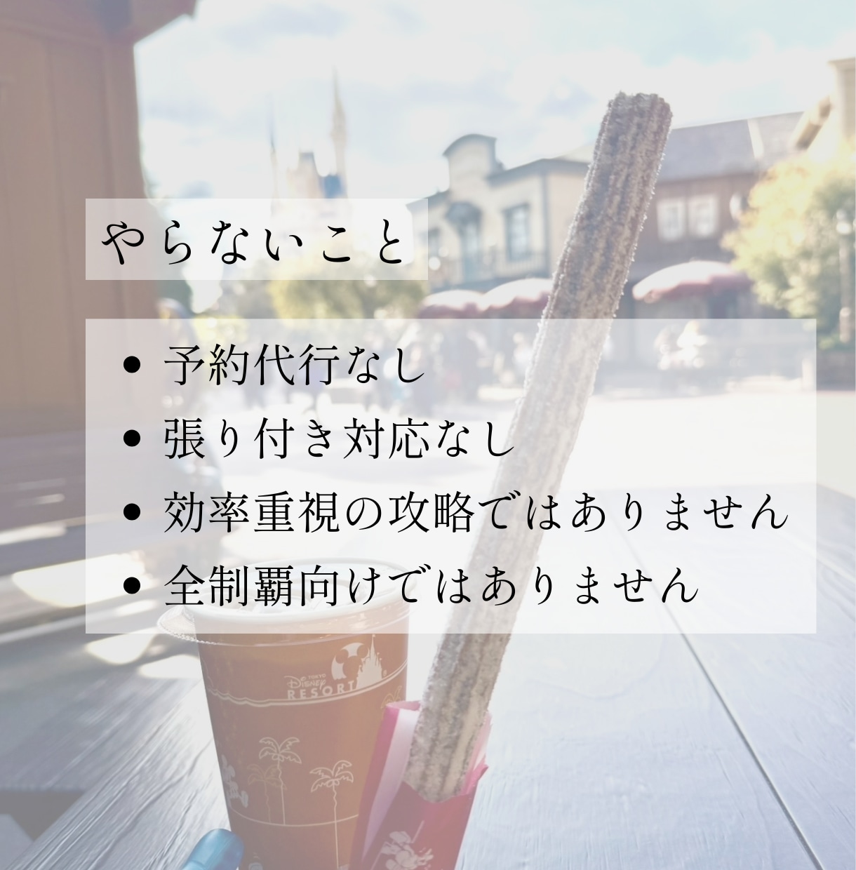 疲れにくい大人ディズニーの「継続相談」を承ります ご相談内容を引き継ぎ、旅行日まで安心してサポートします イメージ5