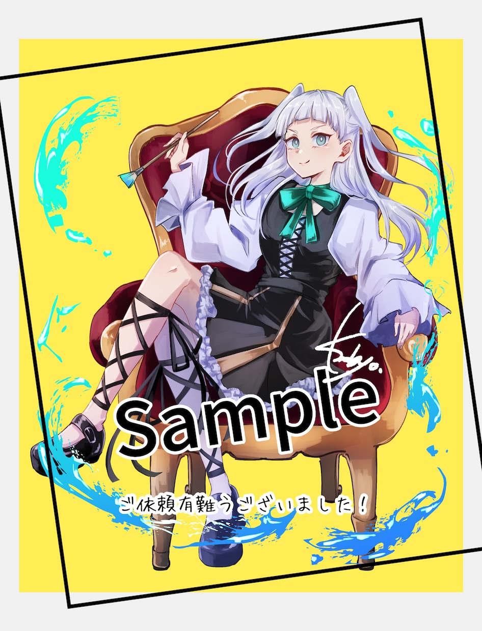 全身イラストを作成します イメージを具現化して貴方だけの物語を紡ごう！ イメージ4