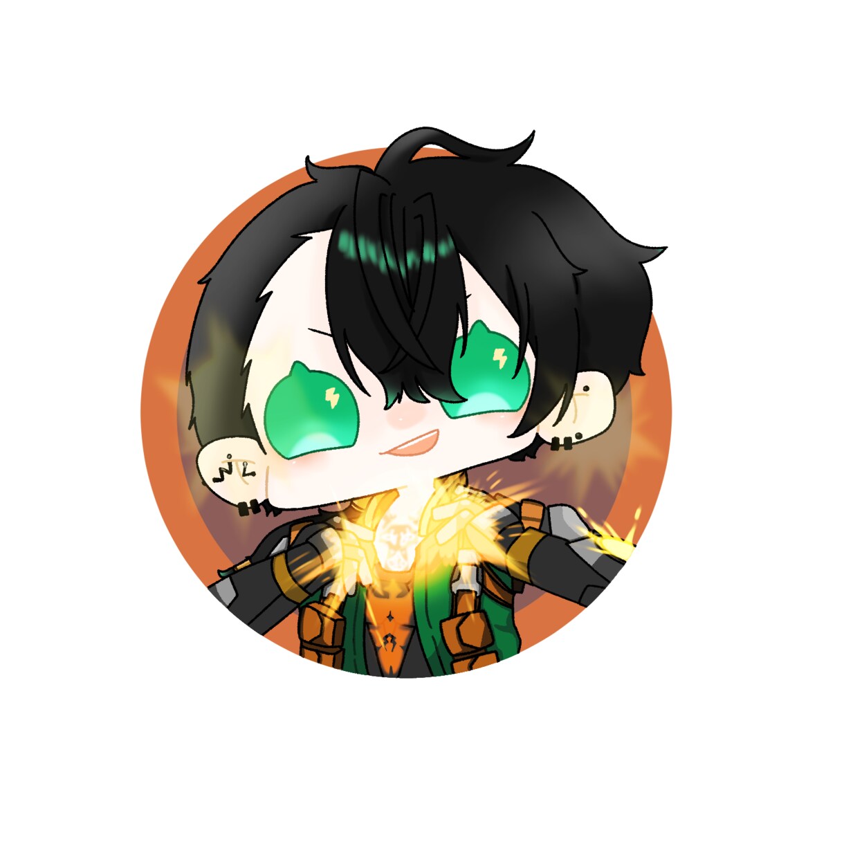 アイコン向け！ミニキャライラストお描きします ポップでかわいいミニキャラをお描きします！最短翌日納品！ イメージ3