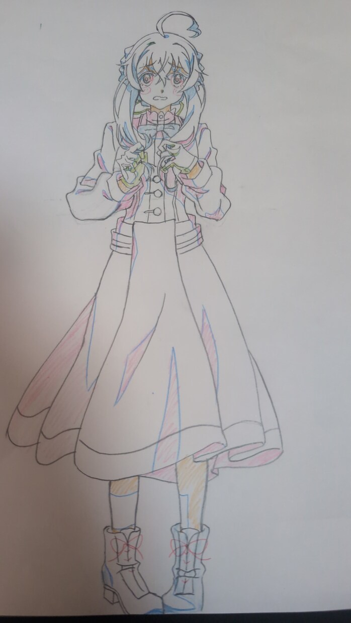 アニメの原図描きます 元原画マンが　アニメの中のお気に入りの一コマ描きます イメージ4