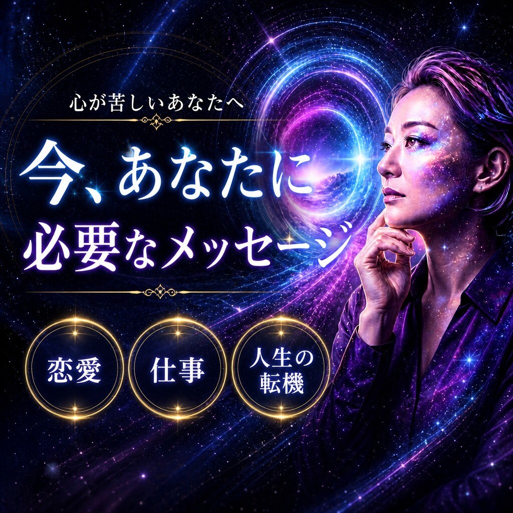 宇宙語×霊感 今あなたへ必要なメッセージを伝えます 恋愛・仕事・人生【高次元・霊感・現実思考】現実が動く鑑定 イメージ10