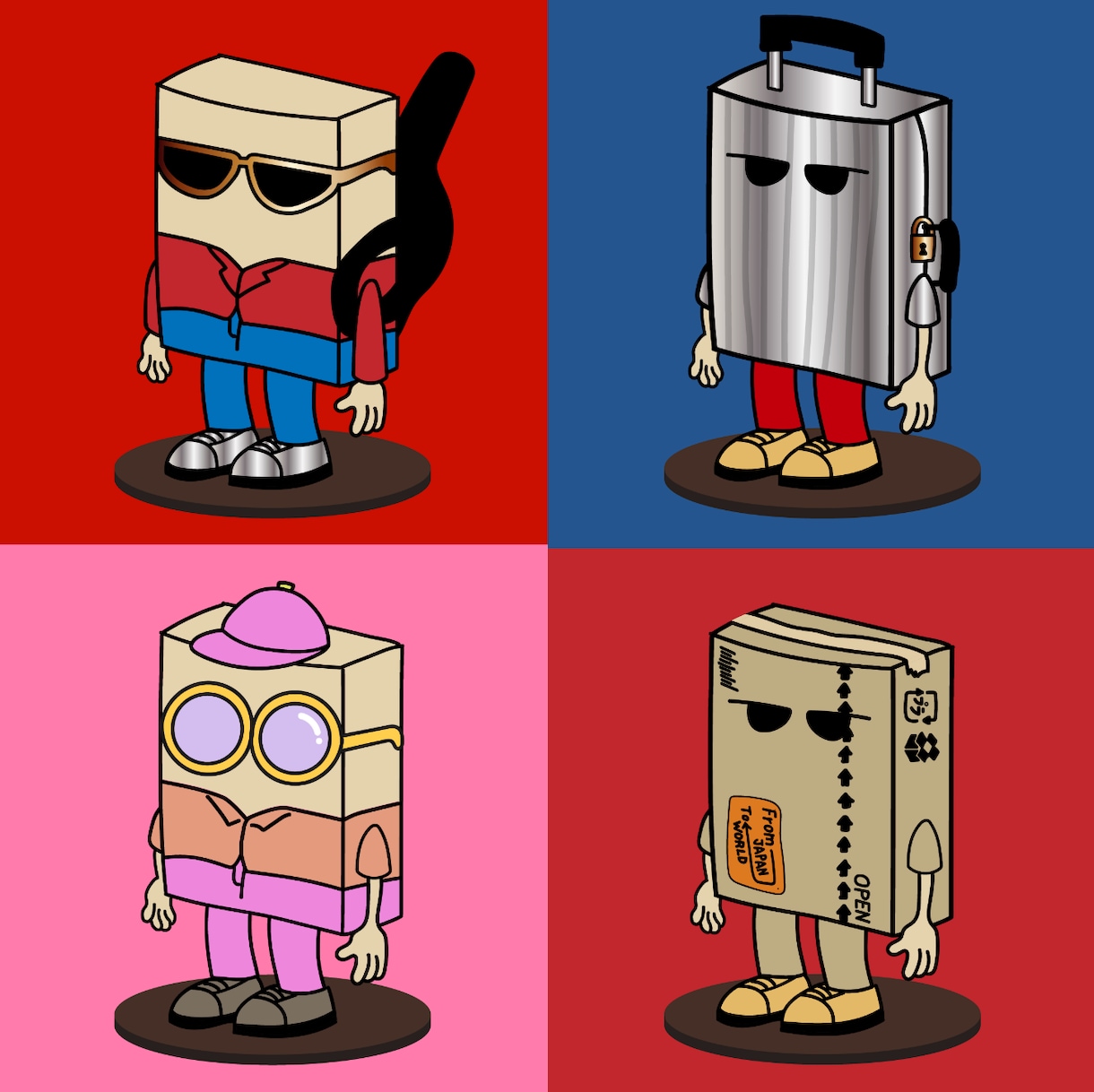 こだわりのオリジナルキャラ製作します 国内外で経験がある現役デザイナーがキャラ制作します イメージ3
