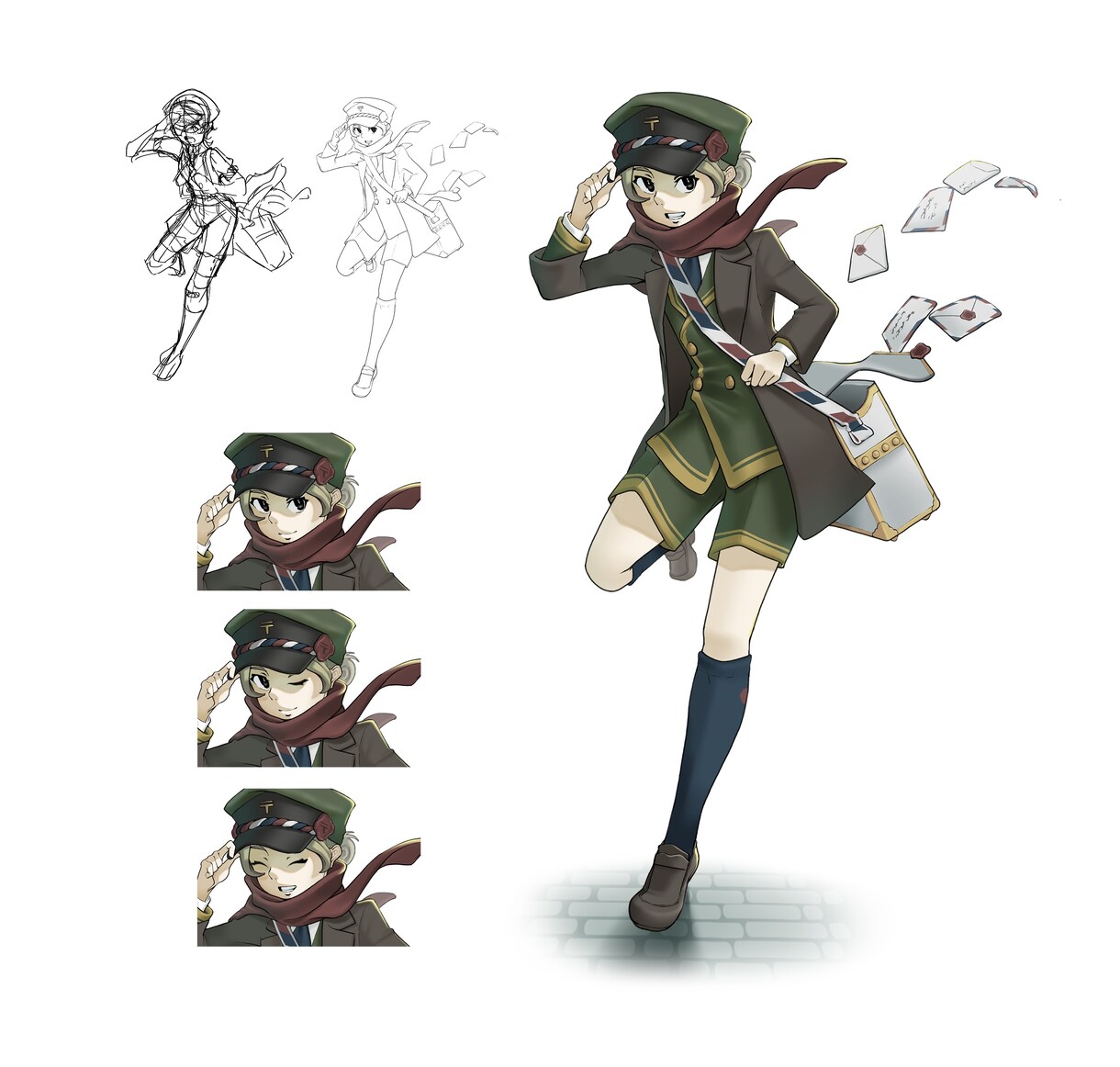キャラクターイラスト、アイコン等を制作します バストアップから全身まで承ります！ イメージ4