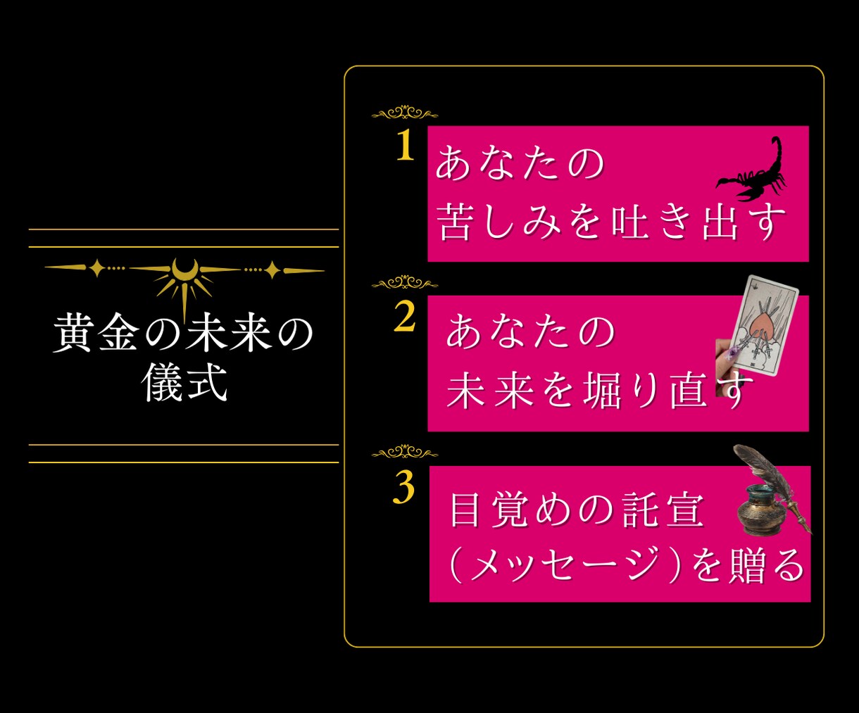 連絡が来ない理由、タロットでハッキリ出します 依存・不安・執着・復縁の悩み、苦しさを語源化 イメージ3