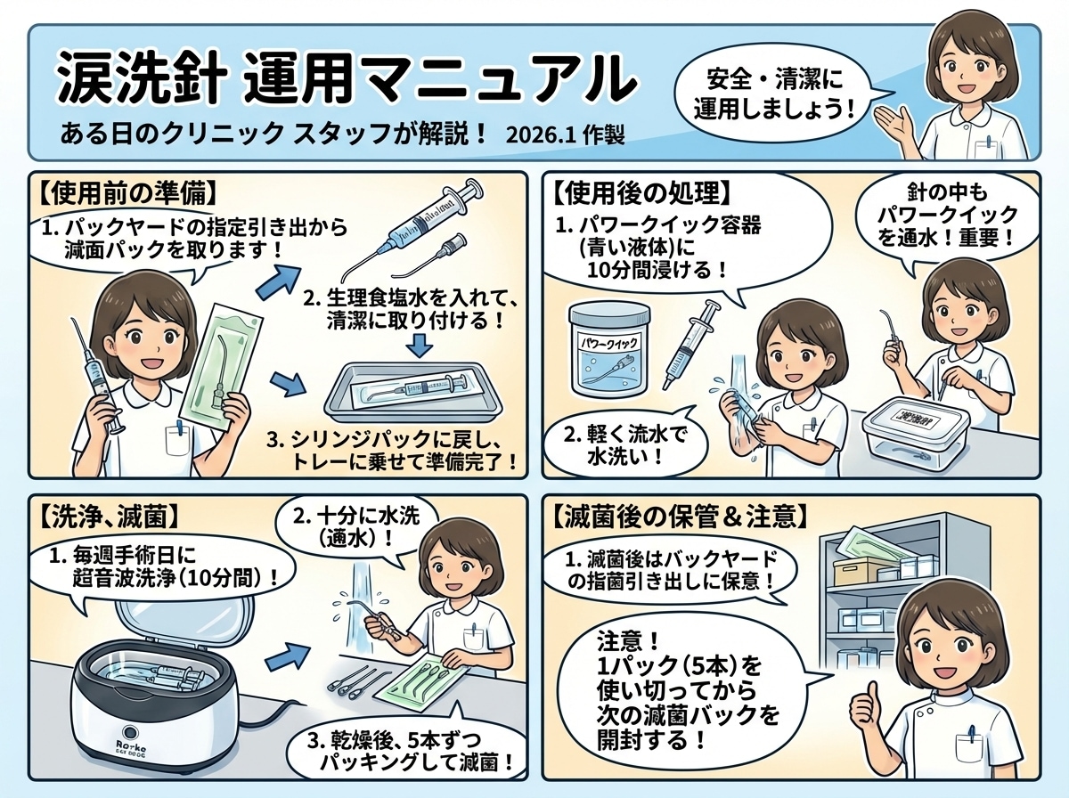 看護師11年が現場で使える手順書を作成します 見たらすぐ動ける、業務の属人化を防ぐ資料に整えます イメージ4