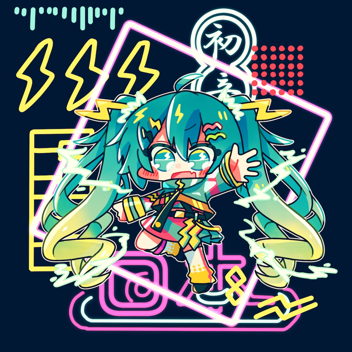 SDイラスト納品します グッズ制作等のお手伝いもできます イメージ4