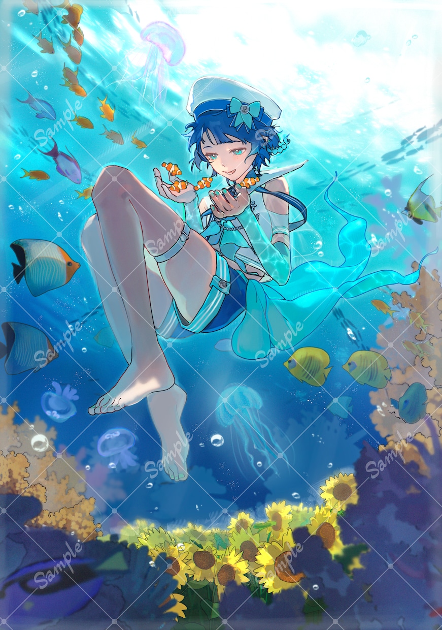 背景まで描きこんだ魅力的な一枚絵を制作します 細部まで丁寧に描き込み配信・記念・観賞用まで幅広く対応します イメージ2