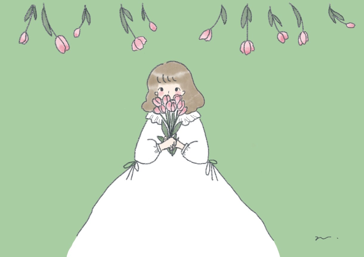 アイコン、商用利用OK！女の子イラスト描きます シンプルなアイコン向けから背景ありのイラストまで◎ イメージ2
