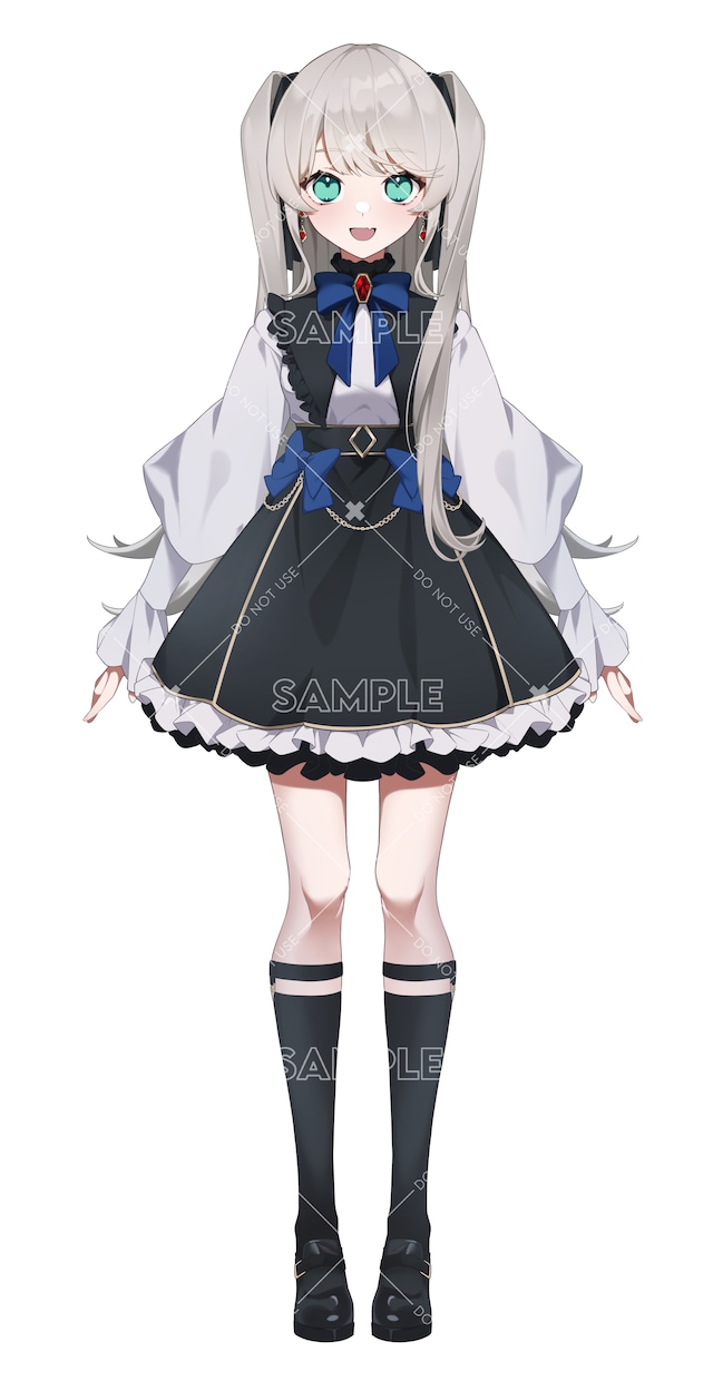 Vtuber用のパーツ分けイラスト制作いたします 可愛いキャラクターでVtuberデビュー！ イメージ2