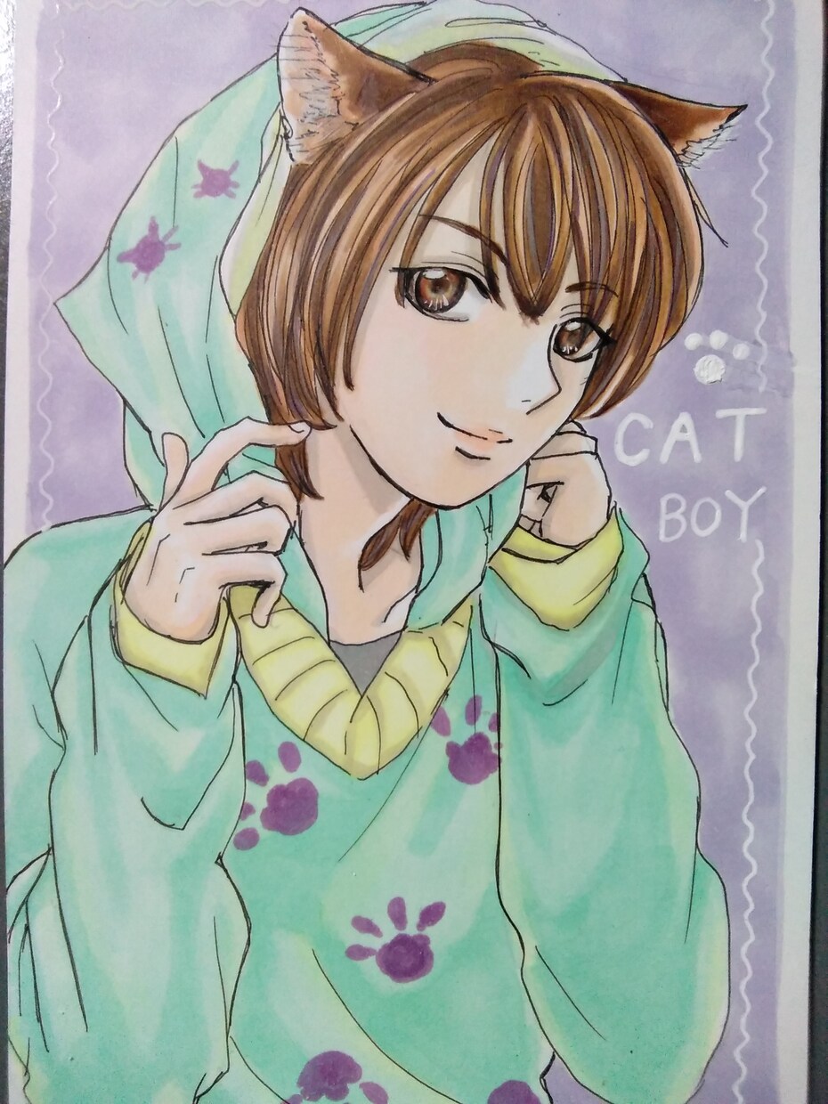 アナログイラストお描きします アナログ特有の手描き感をぜひいかがでしょうか。 イメージ4