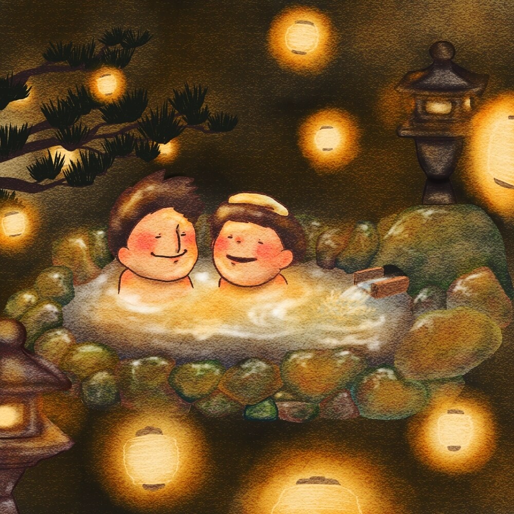 あなたと大切な人のイラスト描きます プレゼントとして、スマホやPCの壁紙としていかがですか？ イメージ1