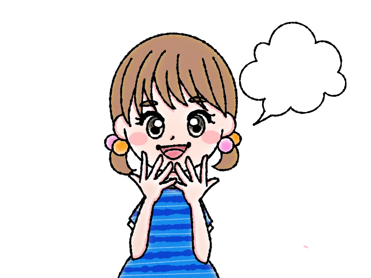 1名さま可愛くてシンプルな似顔絵描きます ポップでカワイイ似顔絵イラストお描きします♩ イメージ2