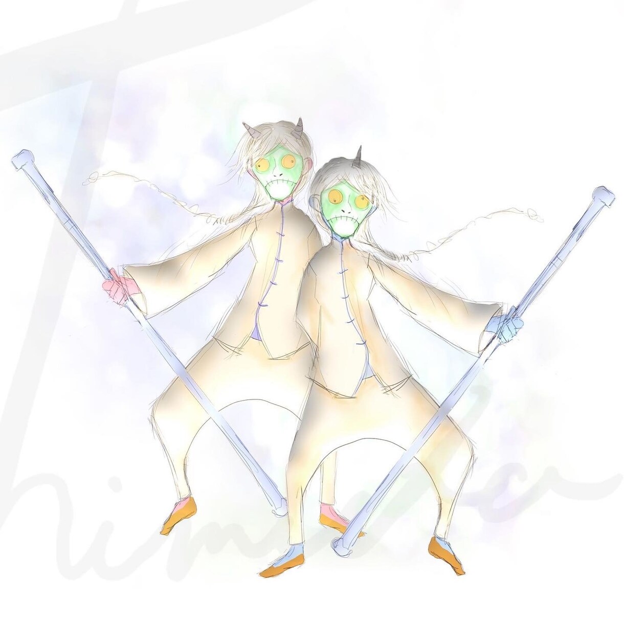 ふしぎなあたたかさと面白味のある絵をお描きします 表紙や挿絵、snsアイコンなどなどに。 イメージ5