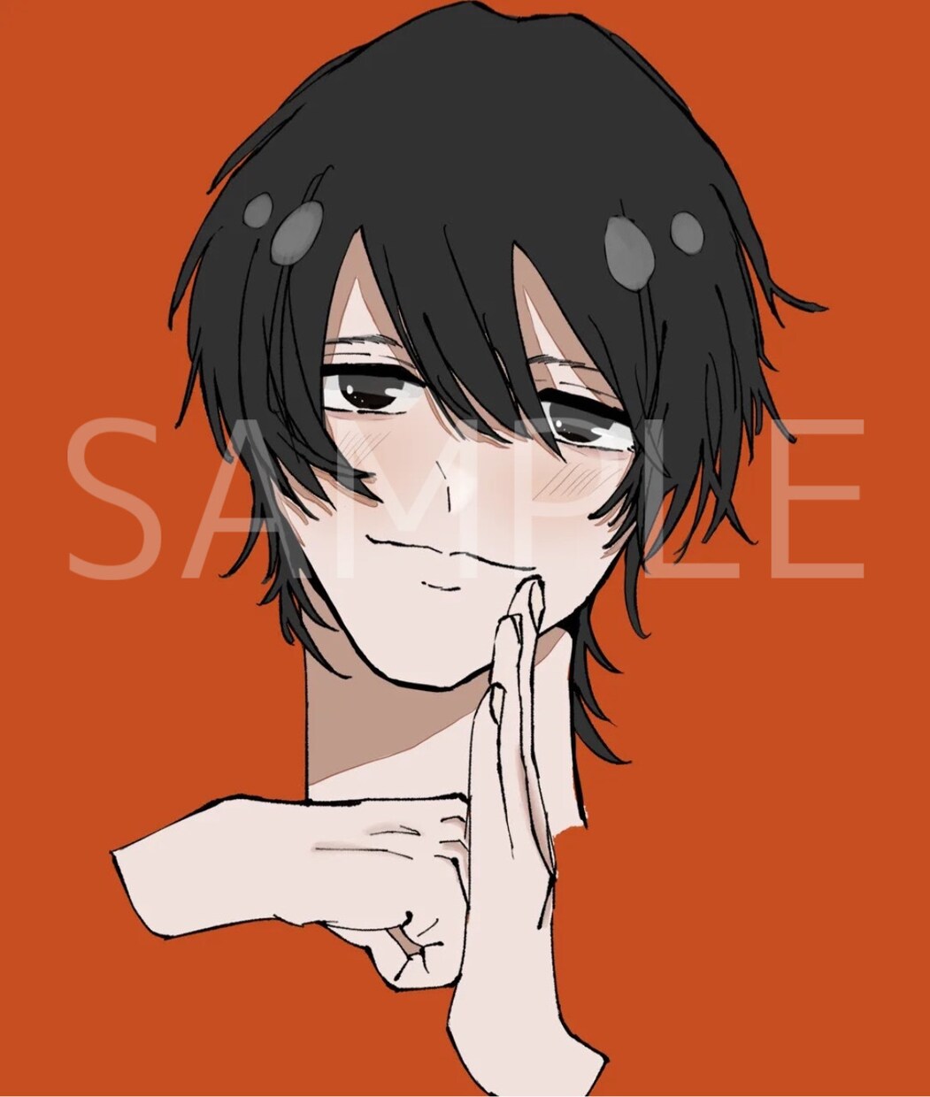カッコイイ男の子や中性など描きます イラストで活動者様などのサポートしていきたいです イメージ8