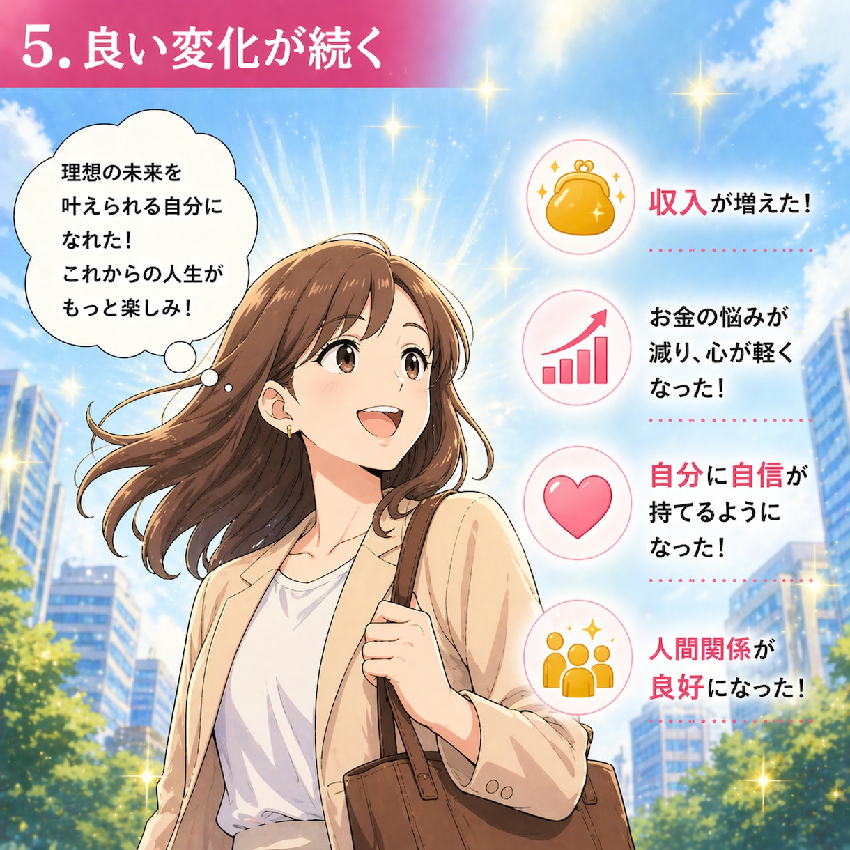 金運を上げるあなたの開運法お伝えします 金銭を手に入れるチャンスがあるのになぜ行動に移せないのか イメージ6