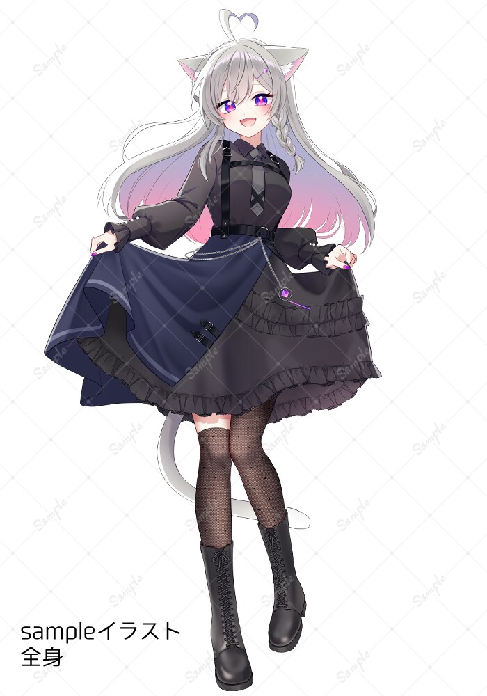 商用込！イラスト制作します 背景無し・キャラのみでサムネ・アイコンに使えるキービジュ イメージ9