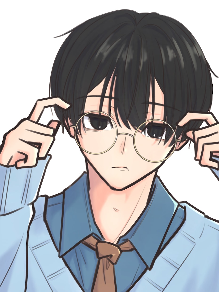 立ち絵、アイコンに使用できるイラスト描きます 自分だけのかっこいいイラスト。 イメージ2