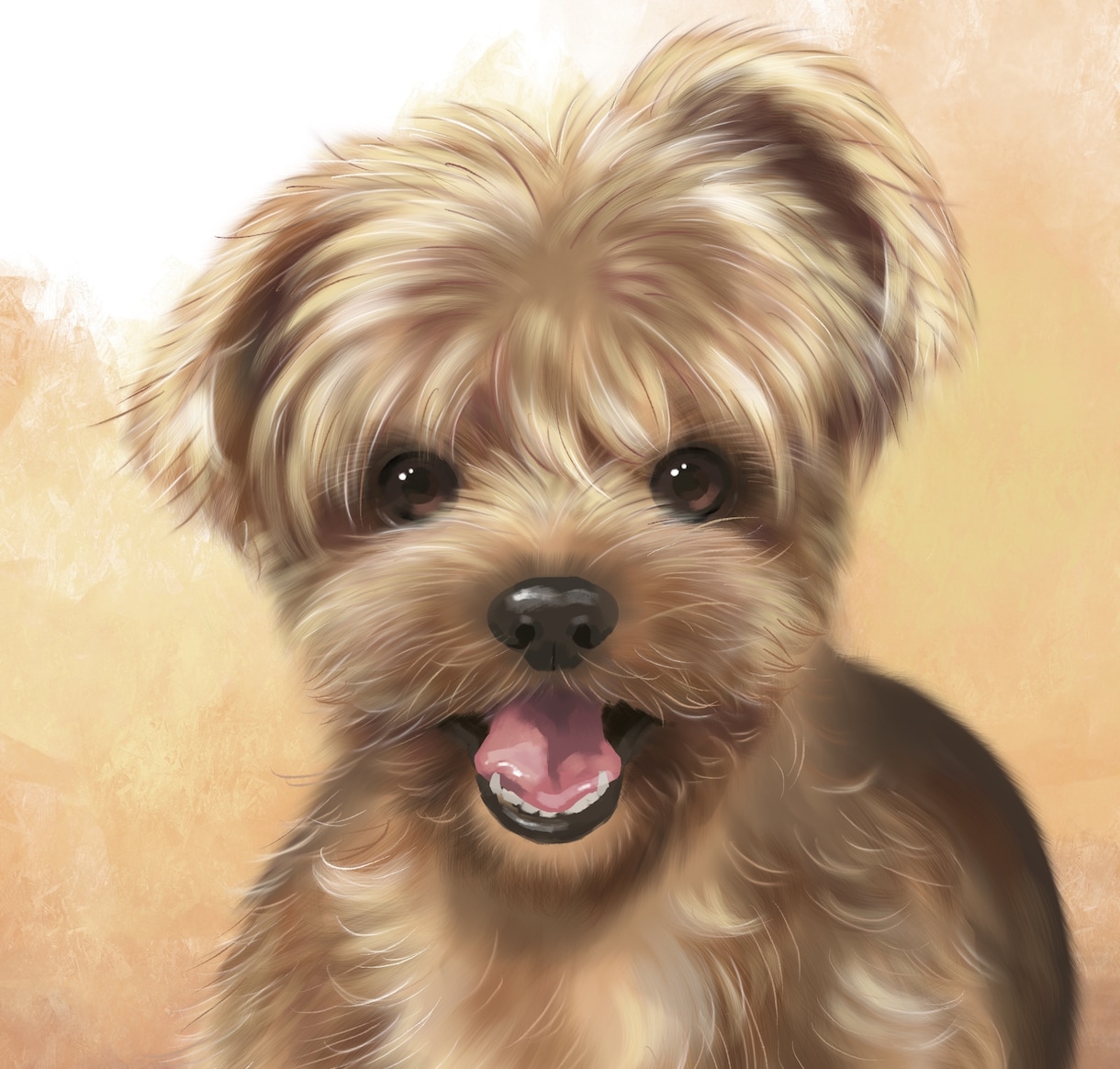 リアルなタッチでペット・動物の似顔絵を描きます ★印刷対応可能！★暖かな気持ちになる素敵なイラストをお届け イメージ1