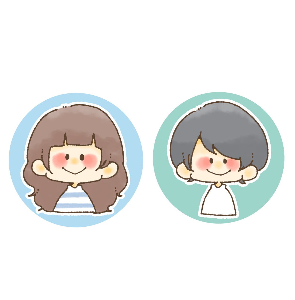 ゆるかわアイコン描きます SNSなどに使えるアイコンです◎ イメージ2