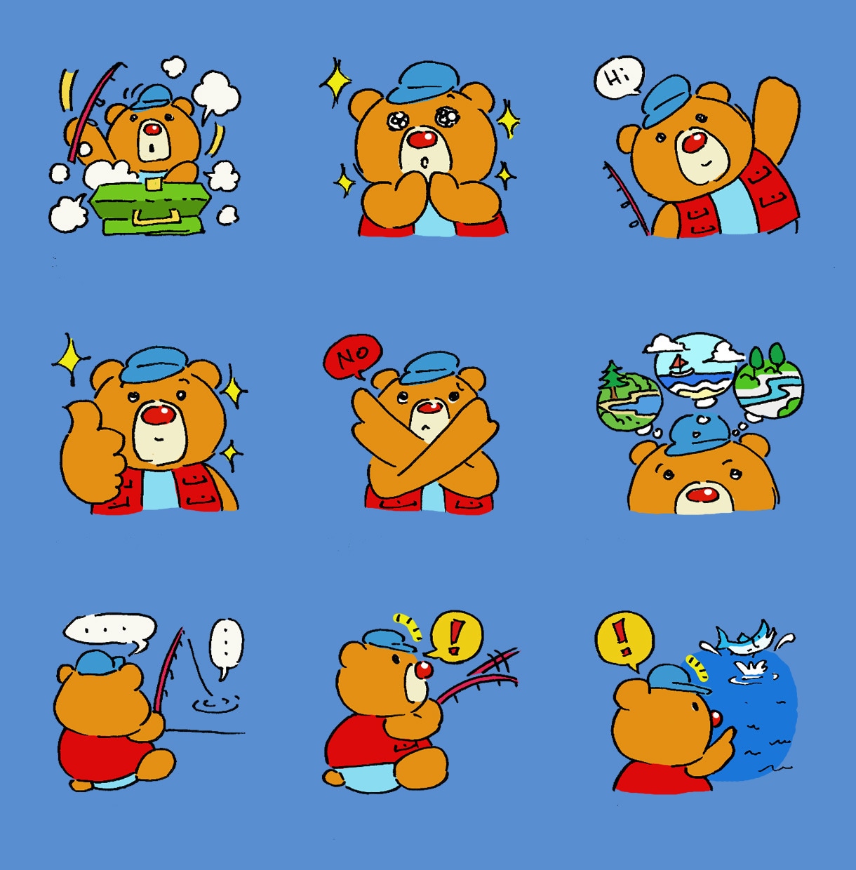 企業のイメージキャラをLINEスタンプにします 会社のイメージキャラクターをLINEスタンプにして親近感UP イメージ7