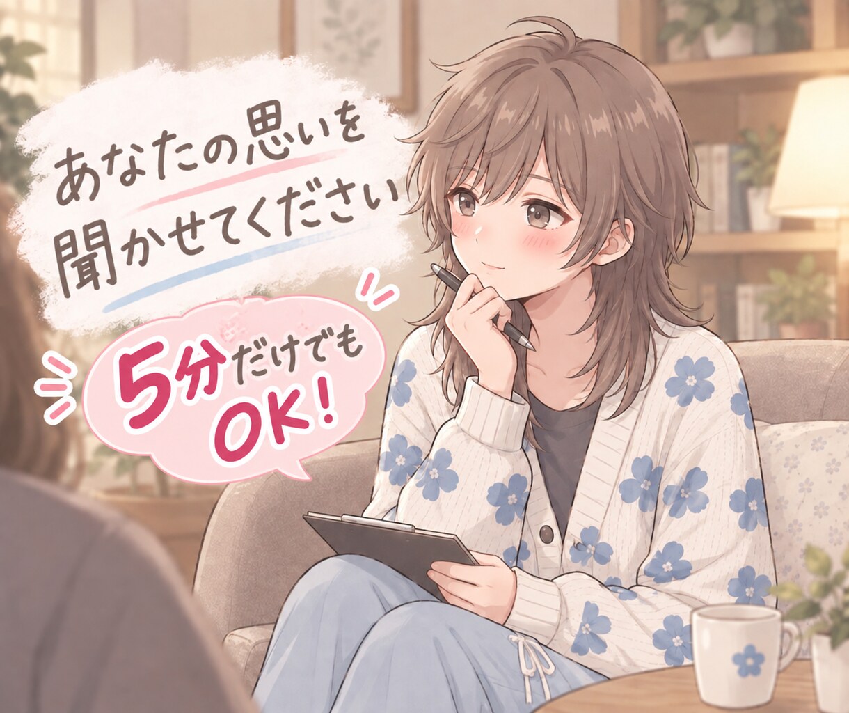 相談じゃなくてOK！5分からお話しします ゲイ・ノンバイナリーの私と気軽にお話ししませんか？ イメージ1