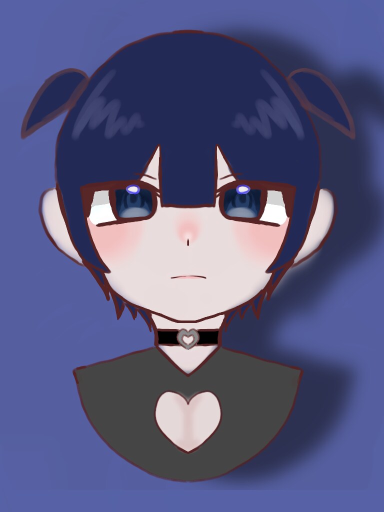 貴方のSNS生活楽しくさせます 影があって3D感がでてます けど多少線がガタガタです イメージ1