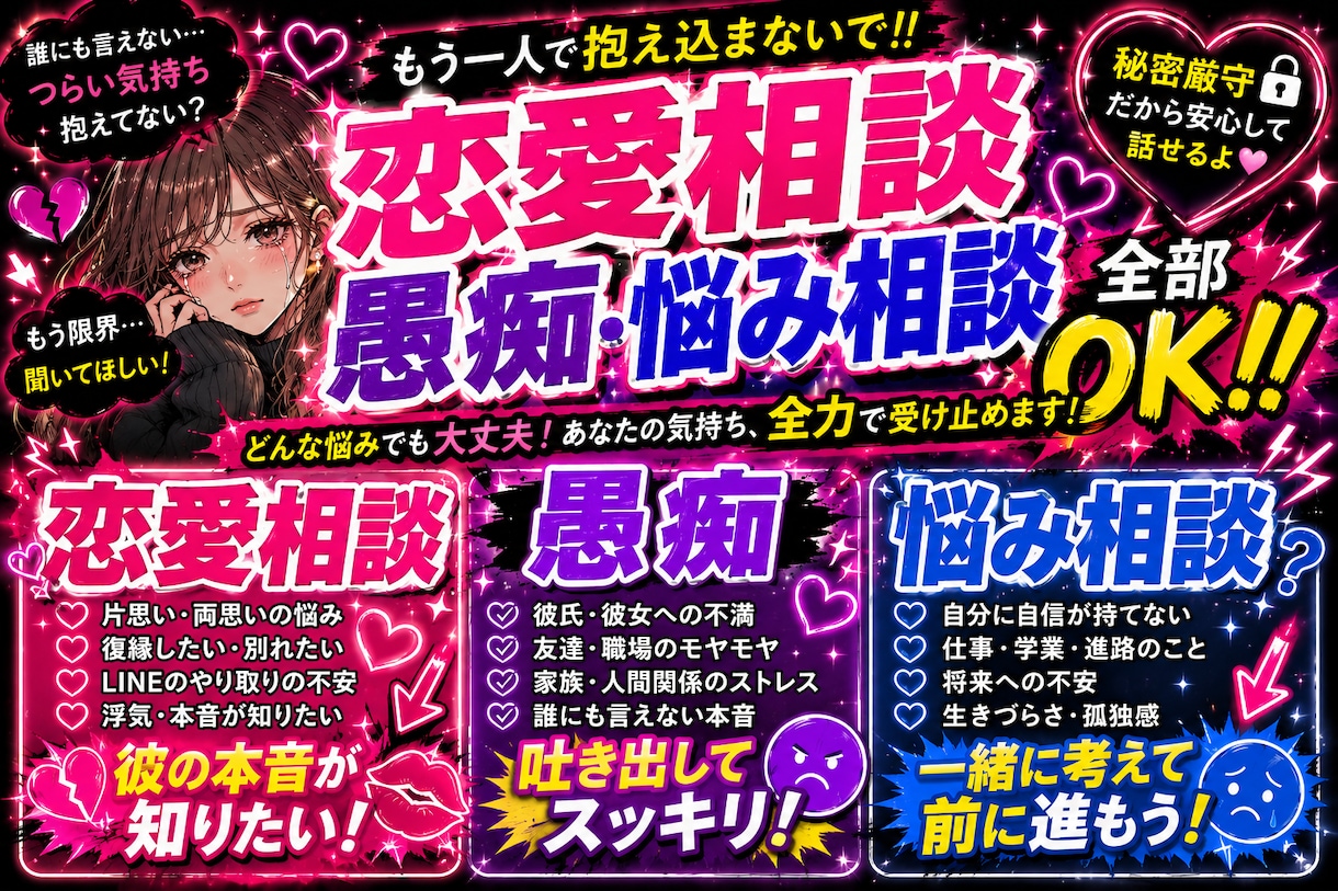 夜のお店をしてきました☻引き出しもあります 恋愛相談、悩み相談、愚痴、その他なんでもお話してください☻ イメージ1