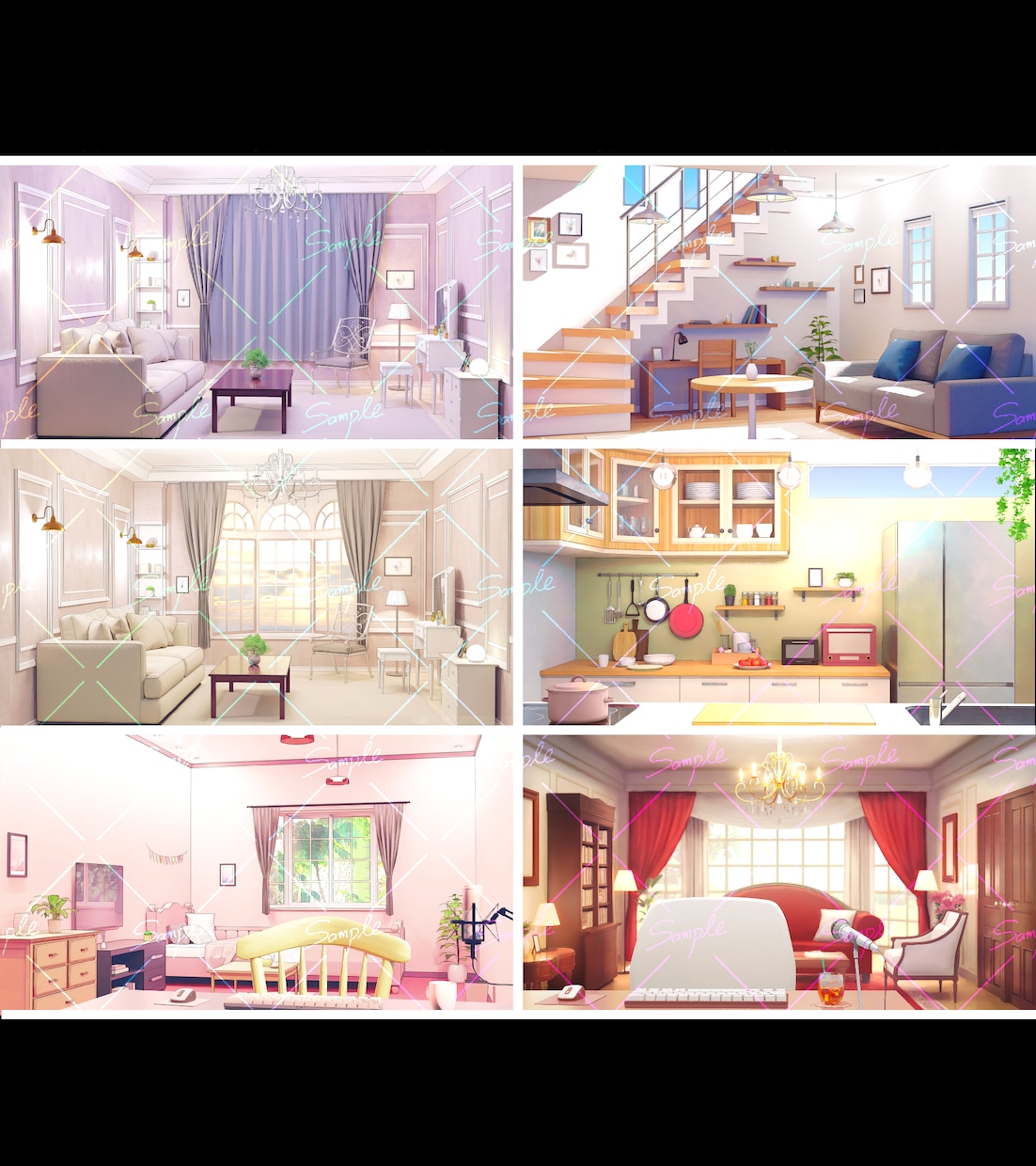 配信部屋、室内背景、配信背景イラストを描きます 〜VTuber様を応援しております〜 イメージ4