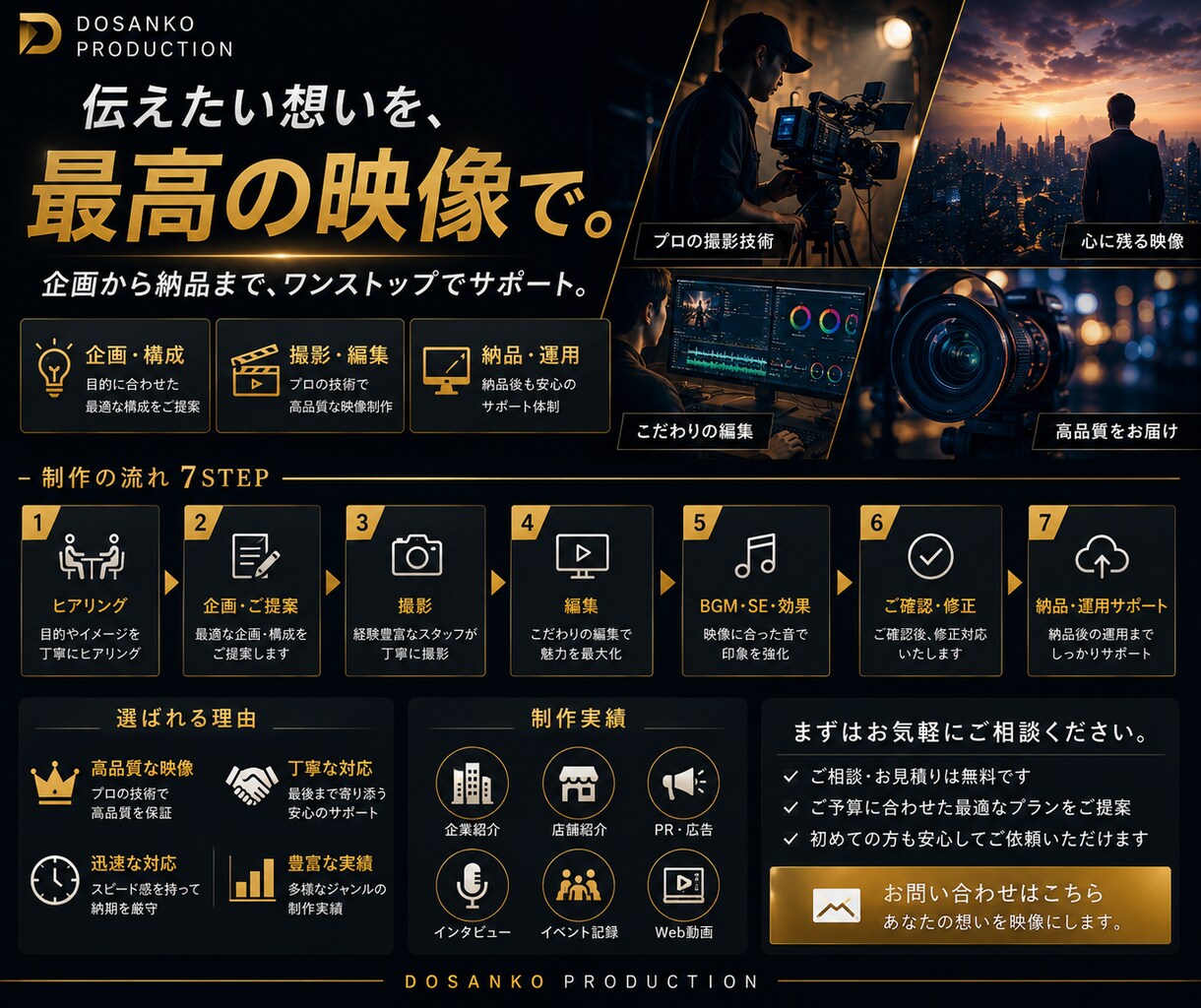 各ジャンルの動画編集いたします ご依頼に合わせて細部までこだわった丁寧な編集を心がけています イメージ7