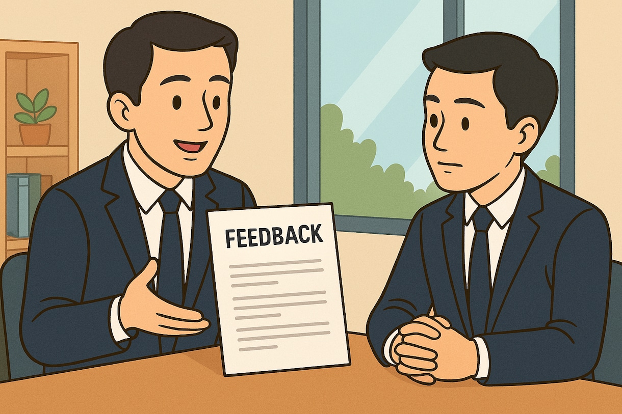 最終面接官経験者によるFB付き模擬面接します 総面接実績「約1万件」の経験に基づいた実践型模擬面接 イメージ1