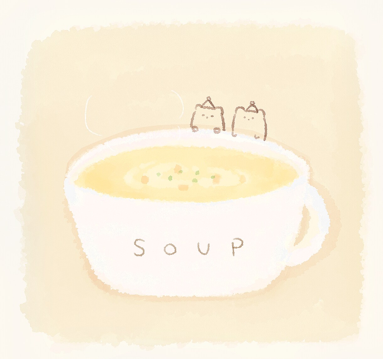 イラスト制作します 動物・料理(お菓子)・風景の描くのが好きです。 イメージ4