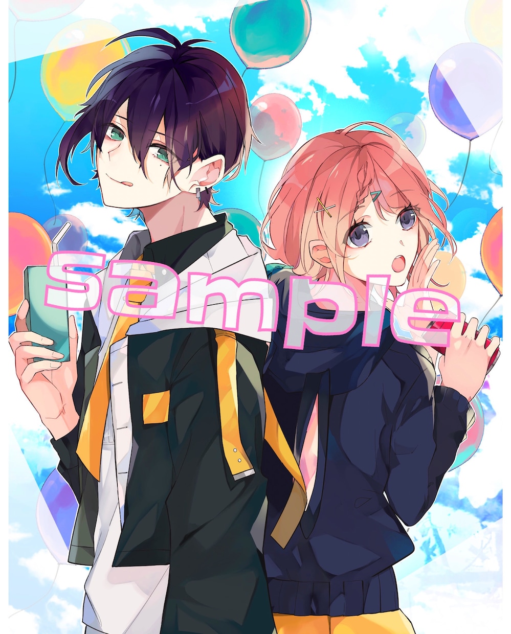 イラスト･夢絵・キャラデザ･SNSアイコン描きます イラスト(歌ってみたイラスト/創作/夢絵等)お任せください✧ イメージ4