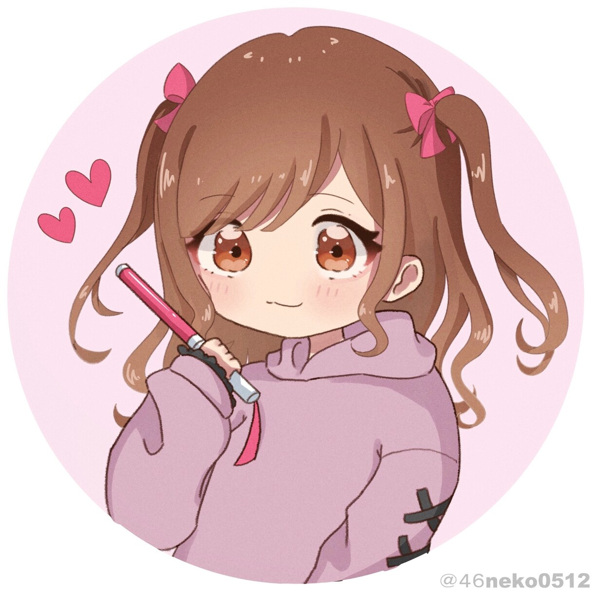 SNS用！可愛いアイコンを描きます ゆるふわで可愛い自分だけのアイコンにしませんか？ イメージ1