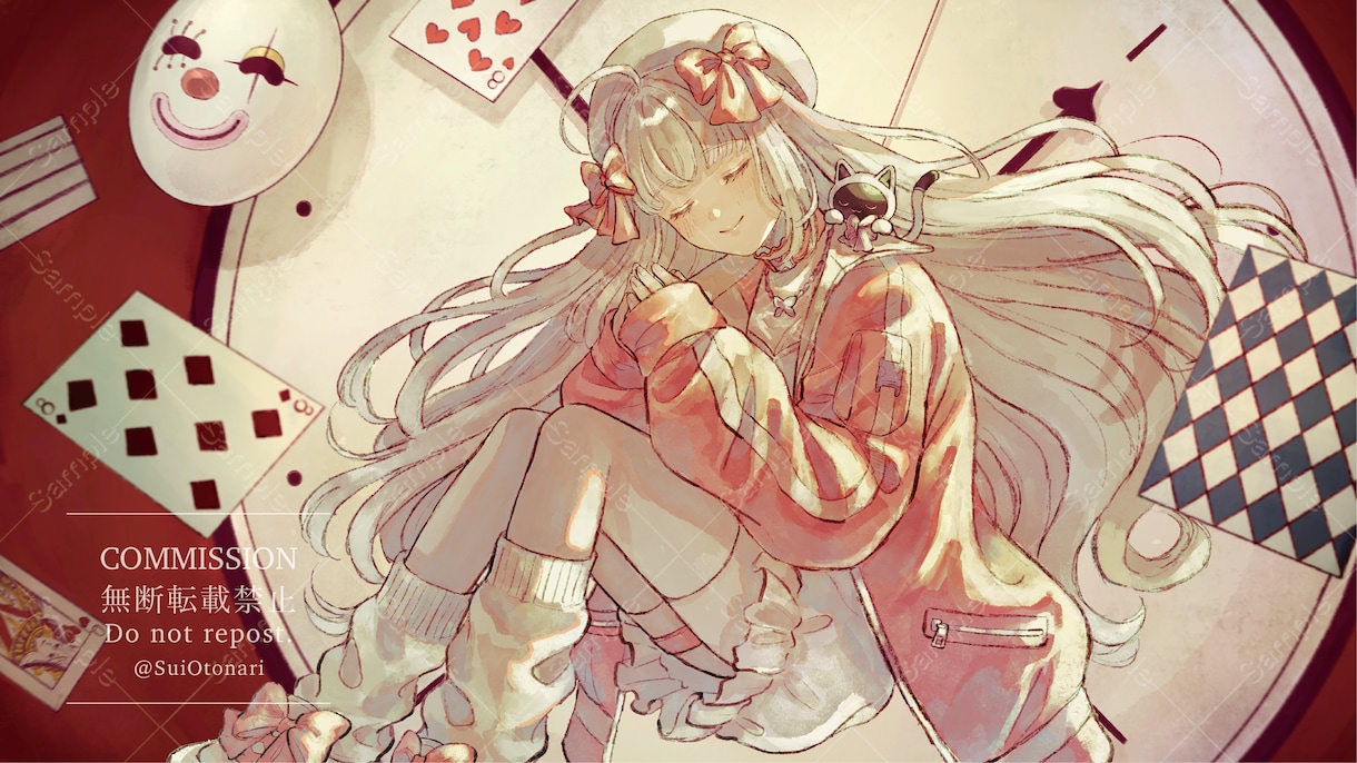 アナログ風で、きらきら艶感のあるイラストを描きます ご要望に合わせて作成します 1枚絵やアイコン・動画サムネに◎ イメージ10