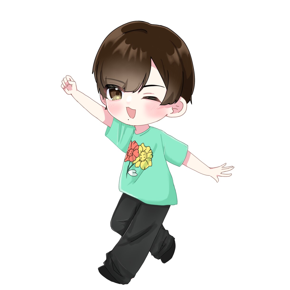 可愛いデフォルメキャラ描きます もちっと可愛く描かせて頂きます イメージ3