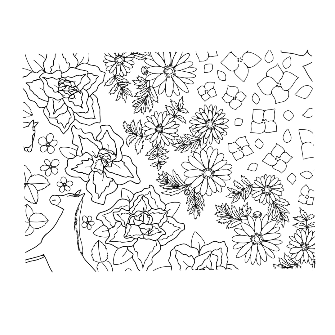 わくわくする線画描きます お好きなイメージの線画。ぬりえにも！ イメージ2