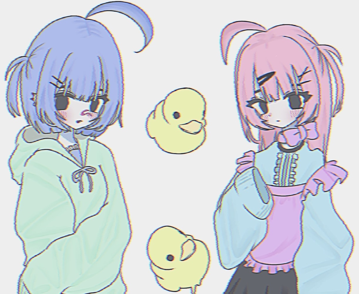 ちょい病み可愛い女の子描きます not 地雷 but ちょい病み イメージ6