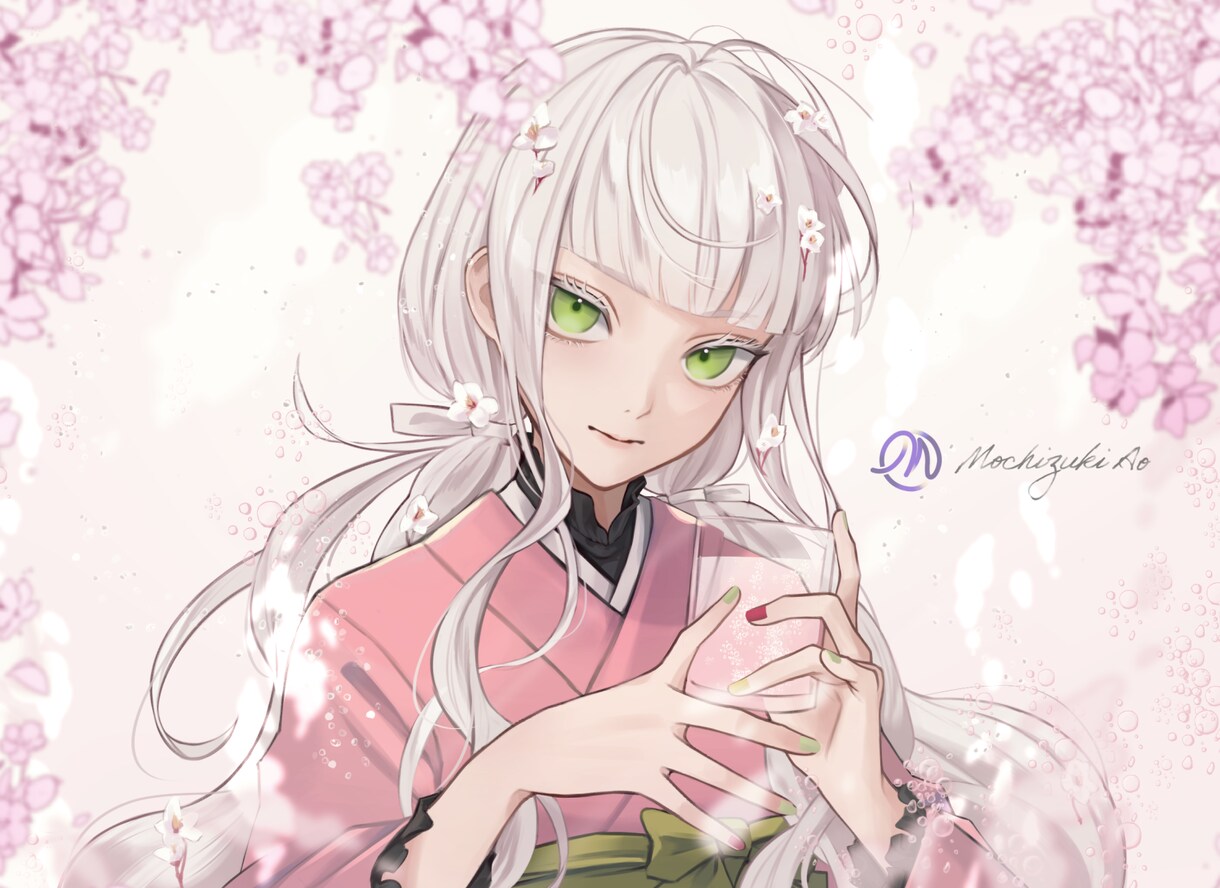 一枚絵からVtuber用立ち絵までお描きします 用途に合わせた描き方で、柔らか厚塗りもアニメ風なイラストも イメージ1