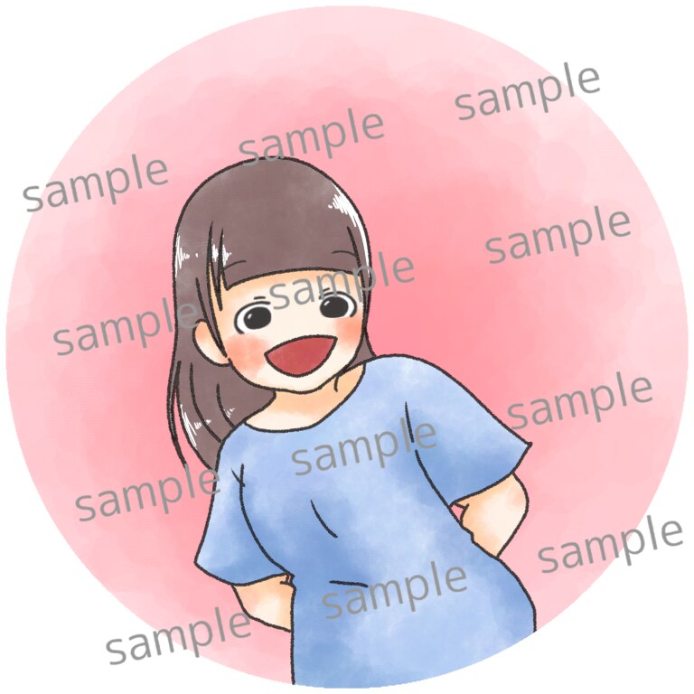 やさしく似せたSNSアイコンを描きます やさしい雰囲気のSNSアイコンを描きます イメージ8
