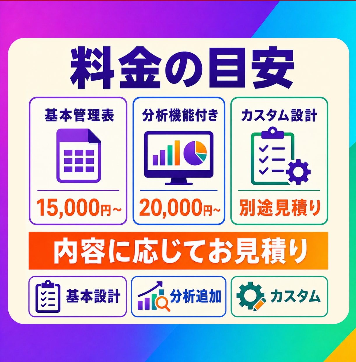 ココナラの売上・案件分析表をExcelで作成します 売上・手取り・成約率をまとめて見える化し、管理表を作成 イメージ8