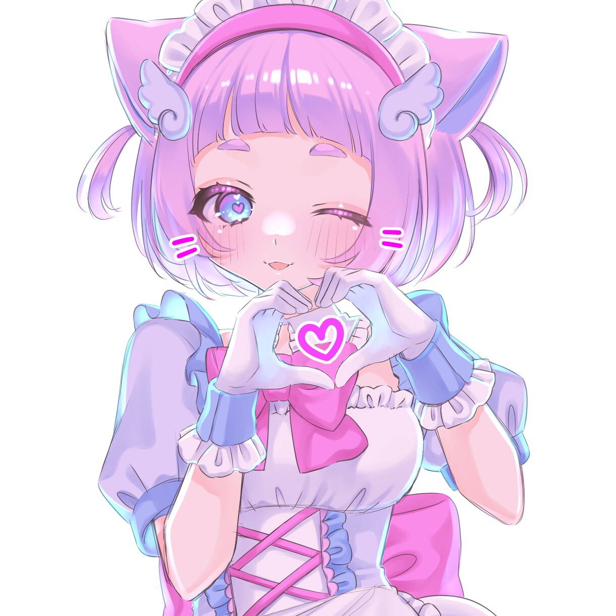 立ち絵、アイコン等イラスト制作します ゆめかわ、やみかわ大得意です！！ イメージ5