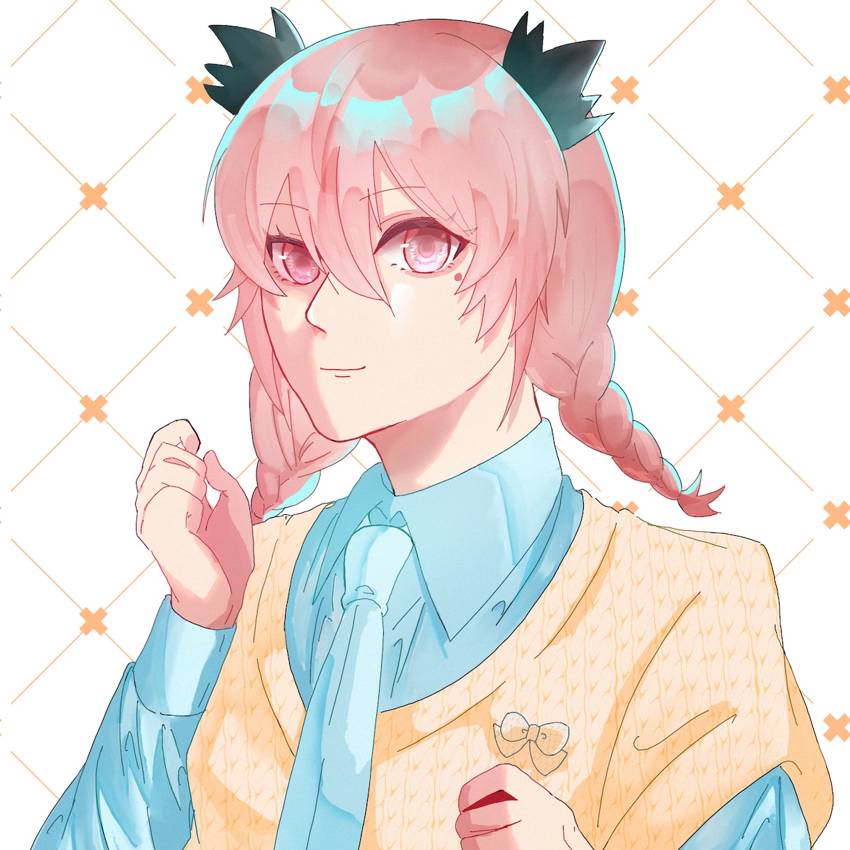 アイコン/サムネ/グッズ/立ち絵イラスト作成します 淡い厚塗り水彩のような雰囲気のイラストです イメージ7