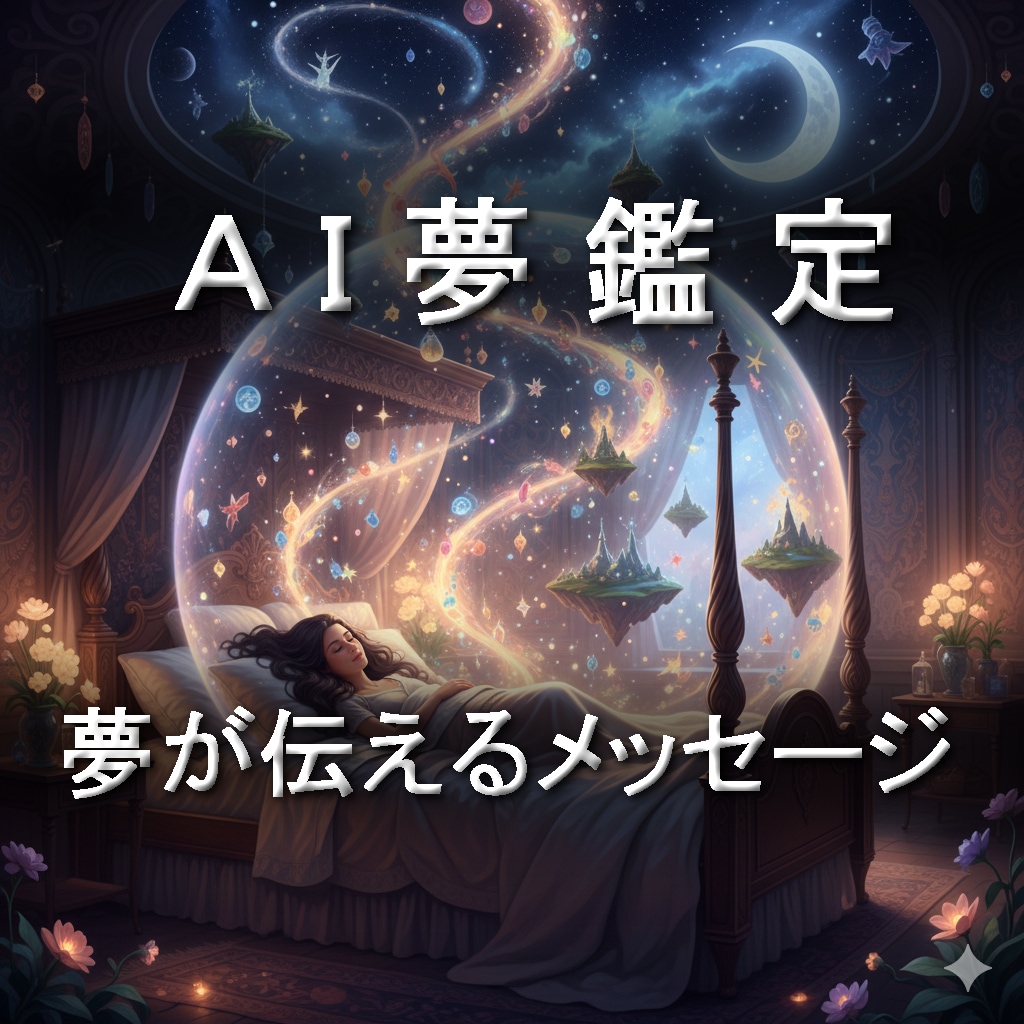 AIが四大占術を用いてあなたの夢を鑑定します 四大占術を用いてあなたの生まれ持った運勢から夢を読み解きます イメージ1