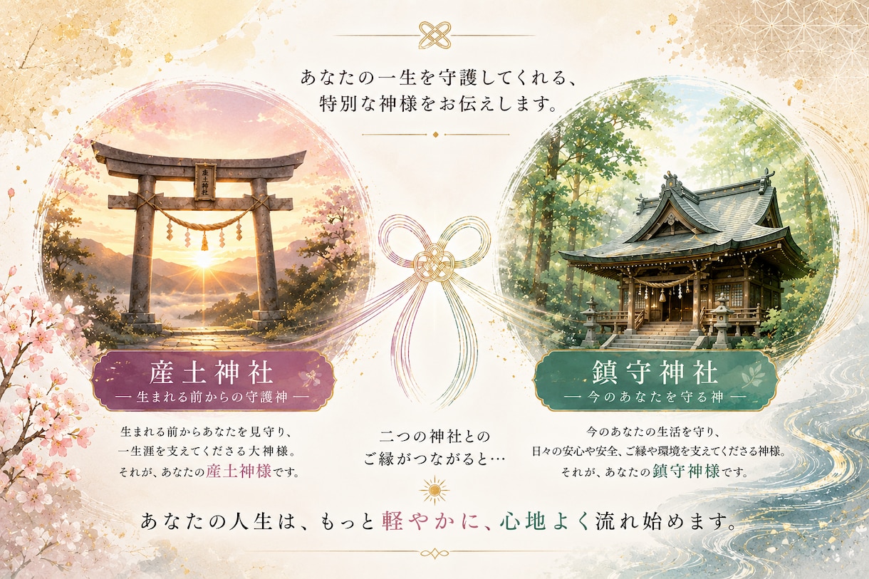 あなたを一生守護する産土神社を鑑定します 自分だけの唯一無二の守護神が、「 最強の開運力」へと導く！ イメージ3