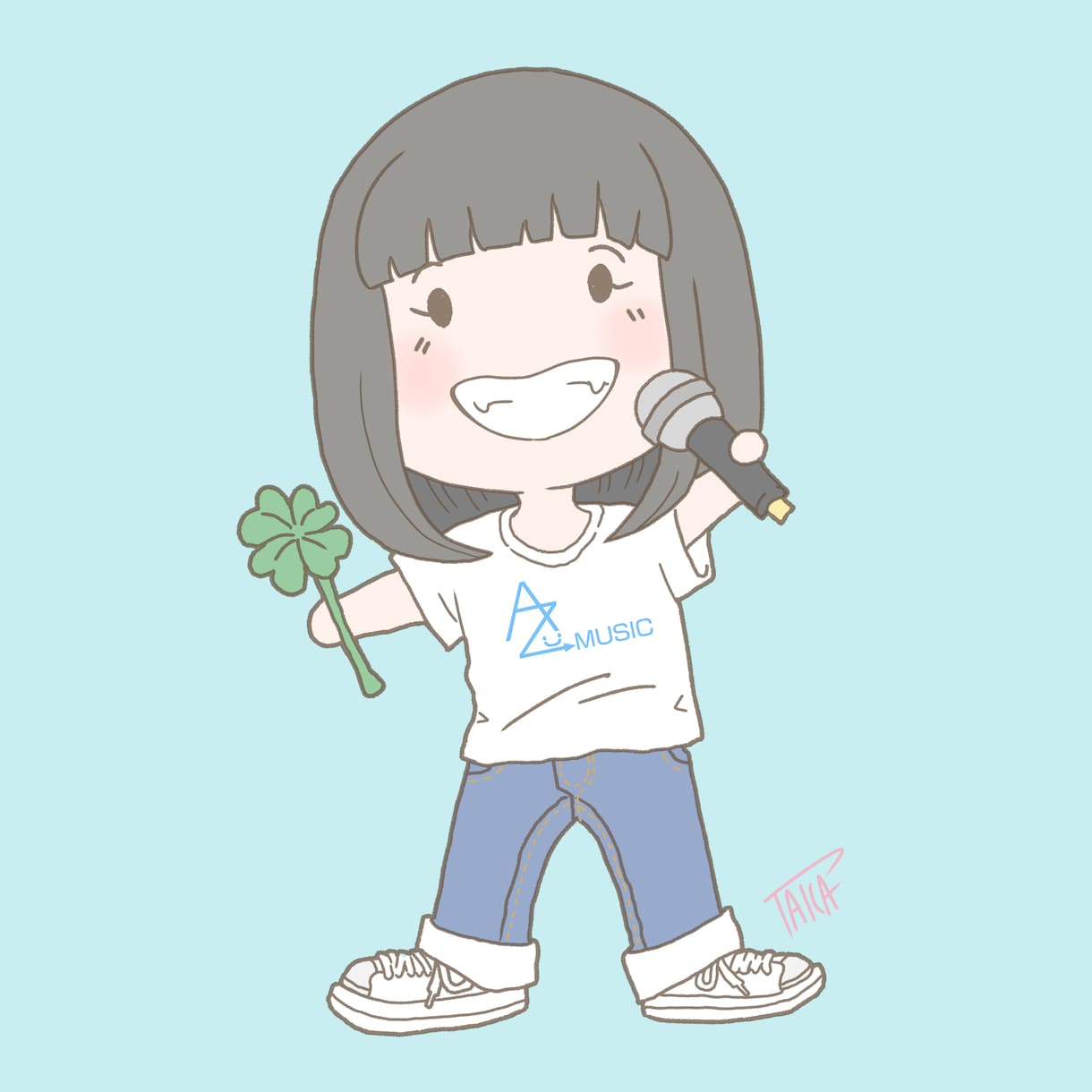 最短１日◆ゆるくて可愛い（男子可）アイコン描きます インスタで人気！あなただけの「ユルい子ちゃん」で好感度UP◎ イメージ5