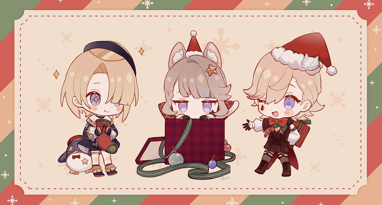 1枚絵、SDイラストなど制作します かわいい系の少年少女のイラストが描けます！ イメージ4