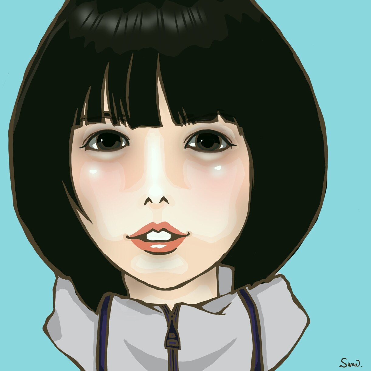 リアルかつ可愛い似顔絵お描きします アナログ、デジタルお選びいただけます。ご相談下さい。 イメージ7