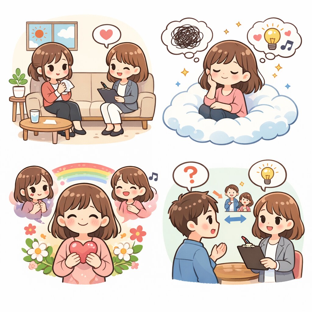 どんな悩みでも優しく受け止めてお話を聞きます 話すだけで、少し楽になれる場所 イメージ1