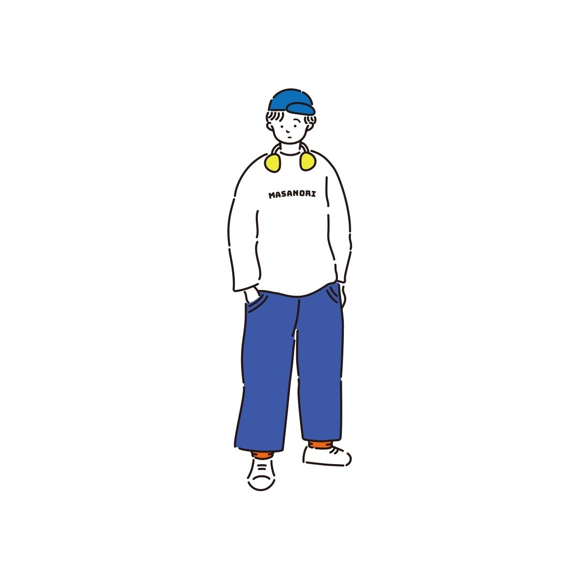おしゃれ可愛いSNSアイコン描きます オリジナルのおしゃれな似顔絵アイコンが欲しい！ イメージ1