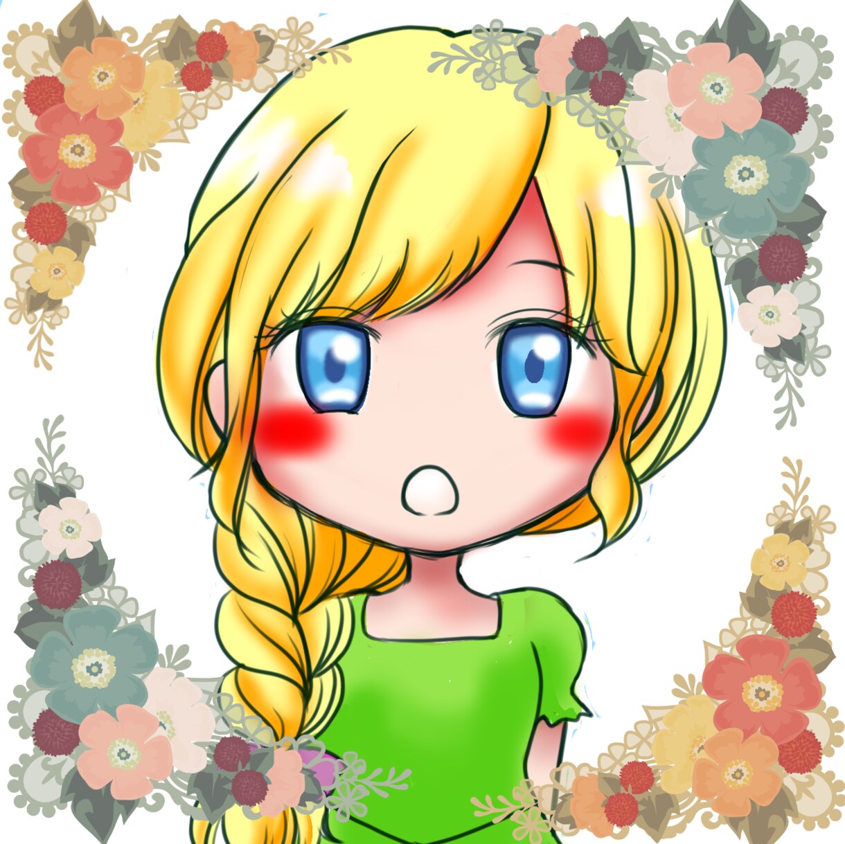 ガーリーデフォルメ☆イラストアイコン描きます ロリータやお姫様系が好きな方におすすめ(*^^*) イメージ2